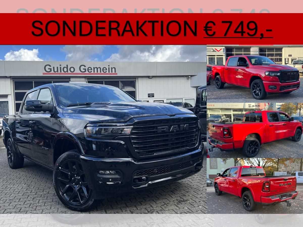 Dodge RAM Laramie Night Premium Sonderaktion Leasing