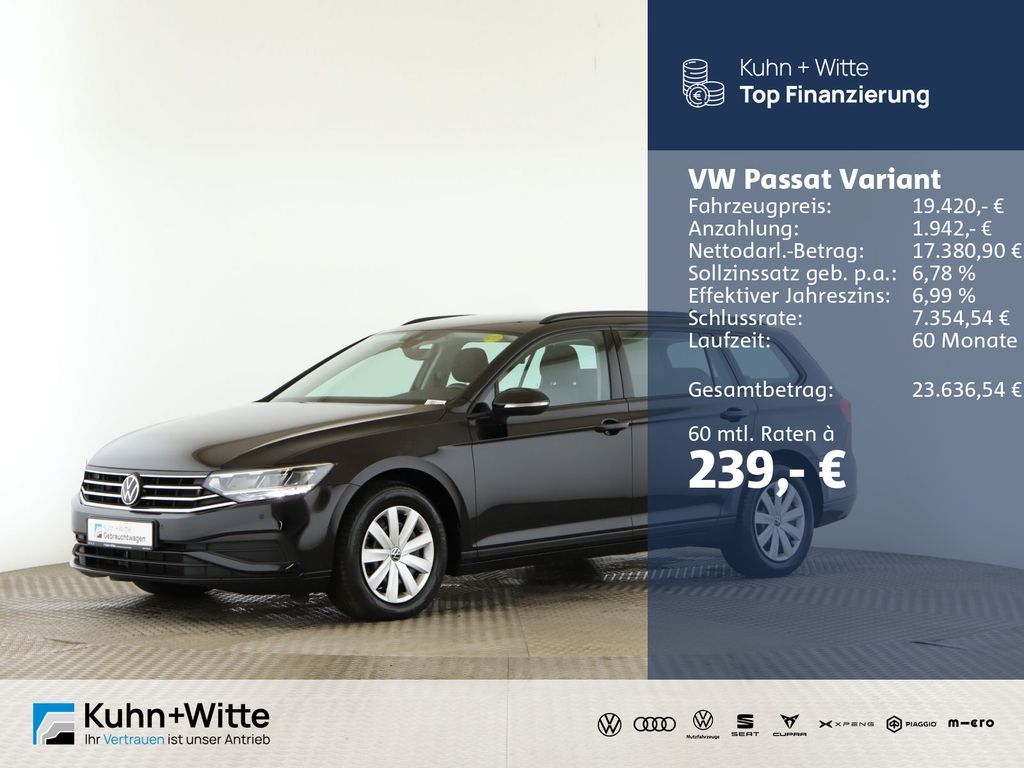Volkswagen Passat Variant 2.0 TDI *ACC*LED*RFK*Navi*AppleCa Leasing