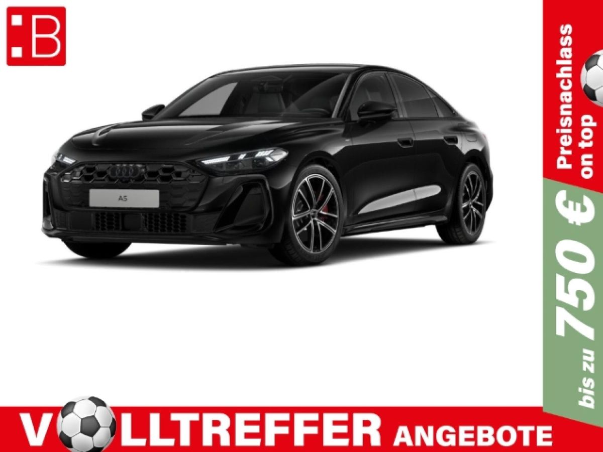Audi A5 FINANZIERUNG MIT RÜCKGABEOPTION! Limousine e-hybrid qu. S tronic line MATRIX UMGEBUNGSKAMERA AHK HEA Leasing
