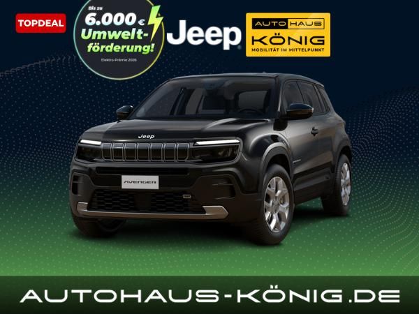 Jeep Avenger Elektro ***550 km Reichweite*** 3.000 € Elektro-Prämie als Anzahlung (finanzierbar) Leasing