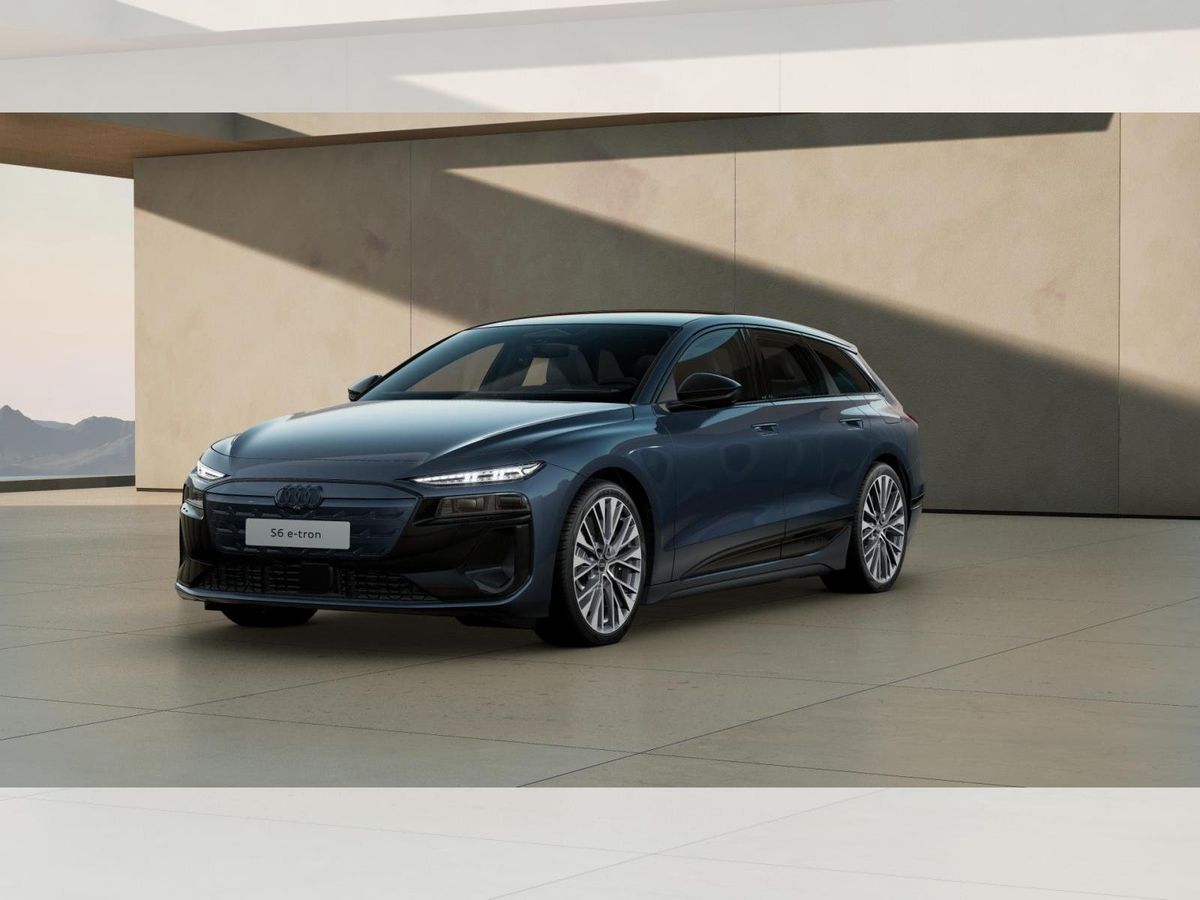 Audi S6 e-tron Avant quattro, Pano, AHK, 21 Zoll, B&O, Matrix, 8-Fach bereift Leasing