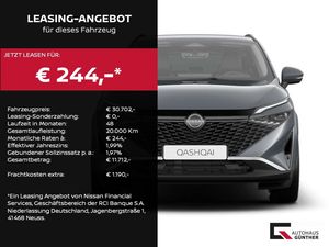 Nissan Qashqai N-CONNECTA 1.3 MT Winter/HUD/AVM/Carplay Leasing