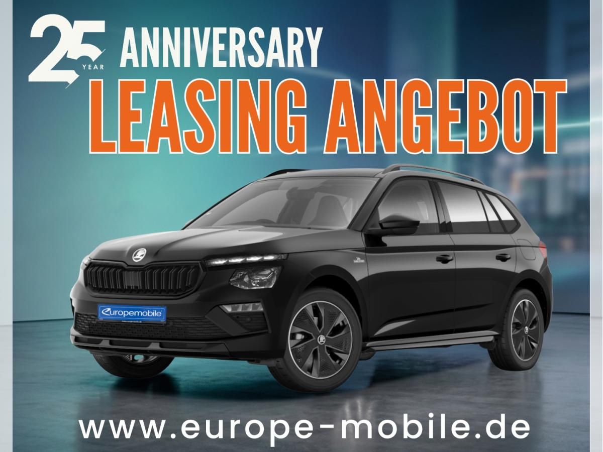 Skoda Kamiq Monte Carlo „25th Anniversary“ 1.5 TSI 150 DSG (UVP 40.130€/SOFORT) PANO|SmartLink|Kessy|Rückfahrkam Leasing