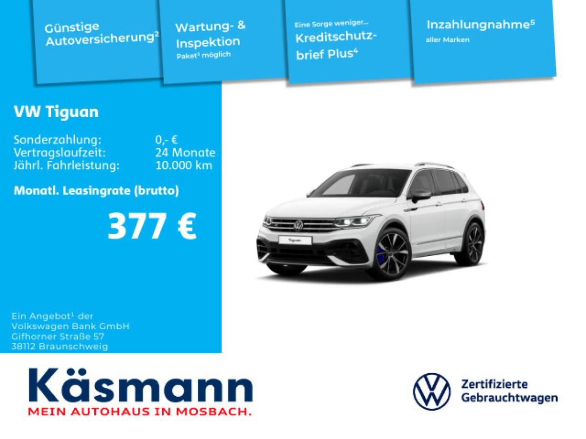 Volkswagen Tiguan R 4Motion 320PS R-PERFORMANCE AHK NAVI H&K Leasing