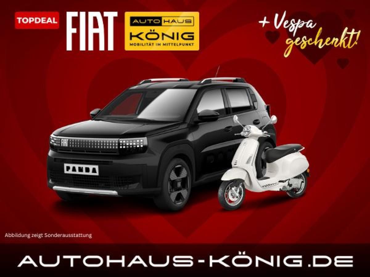 Fiat Grande Panda Business Edition | ***Valentinstag-Deal: 50er Vespa geschenkt 🛵❤️*** | Mit Rückfahrkamera Leasing