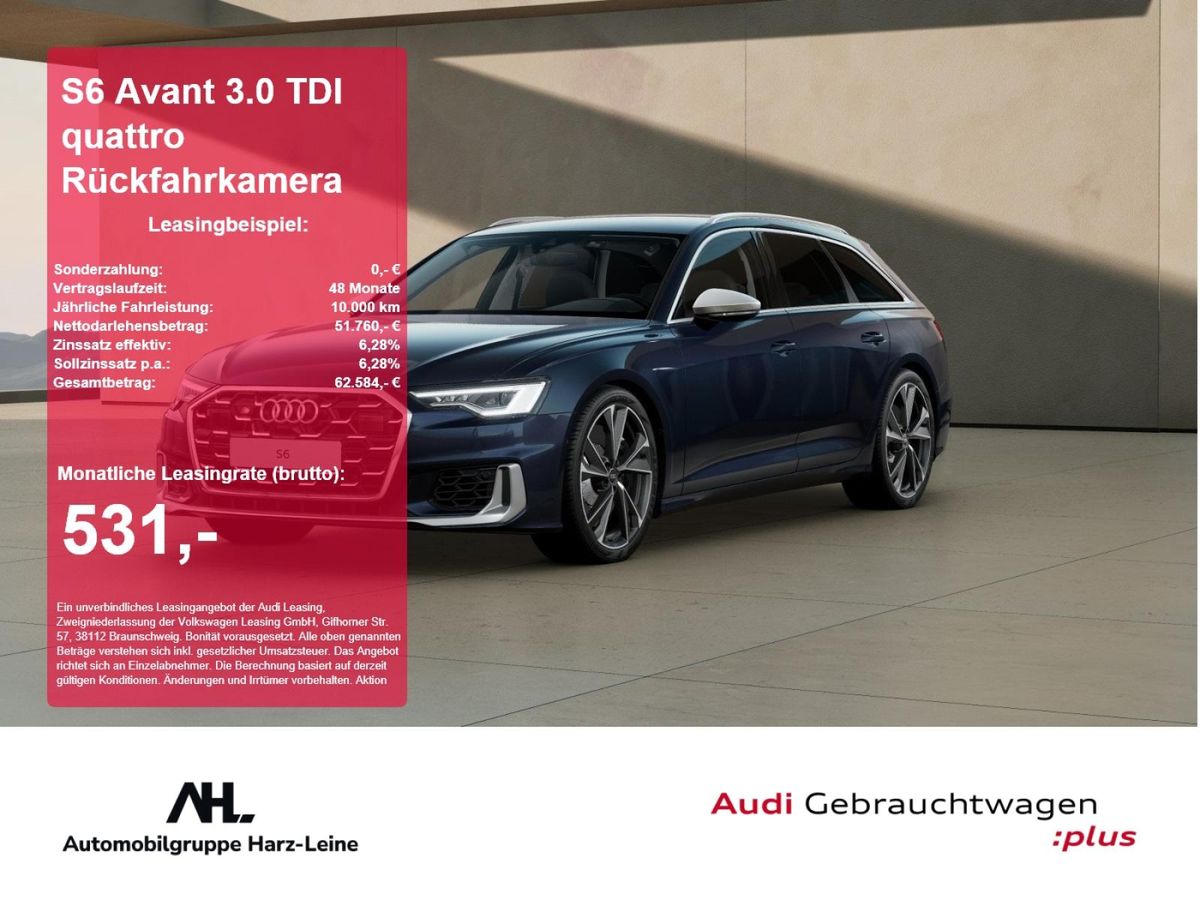 Audi S6 Avant 3.0 TDI quattro Rückfahrkamera 3xKlima Leasing