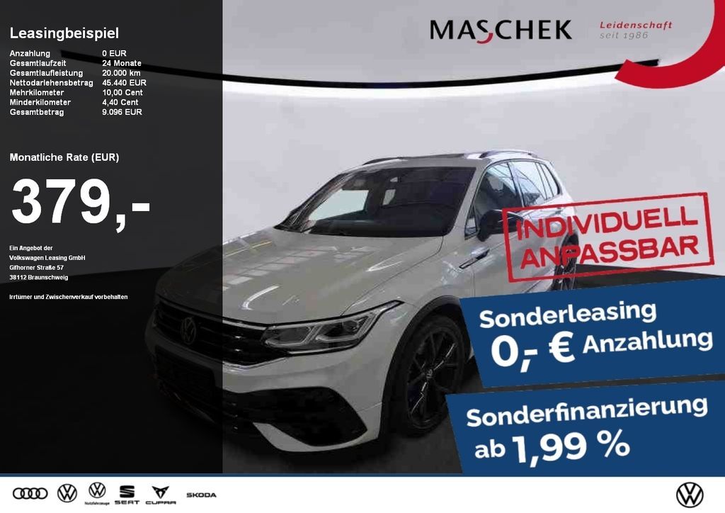 Volkswagen Tiguan R 2.0 TSI DSG Sonderleasing AHK Pano Harm Leasing