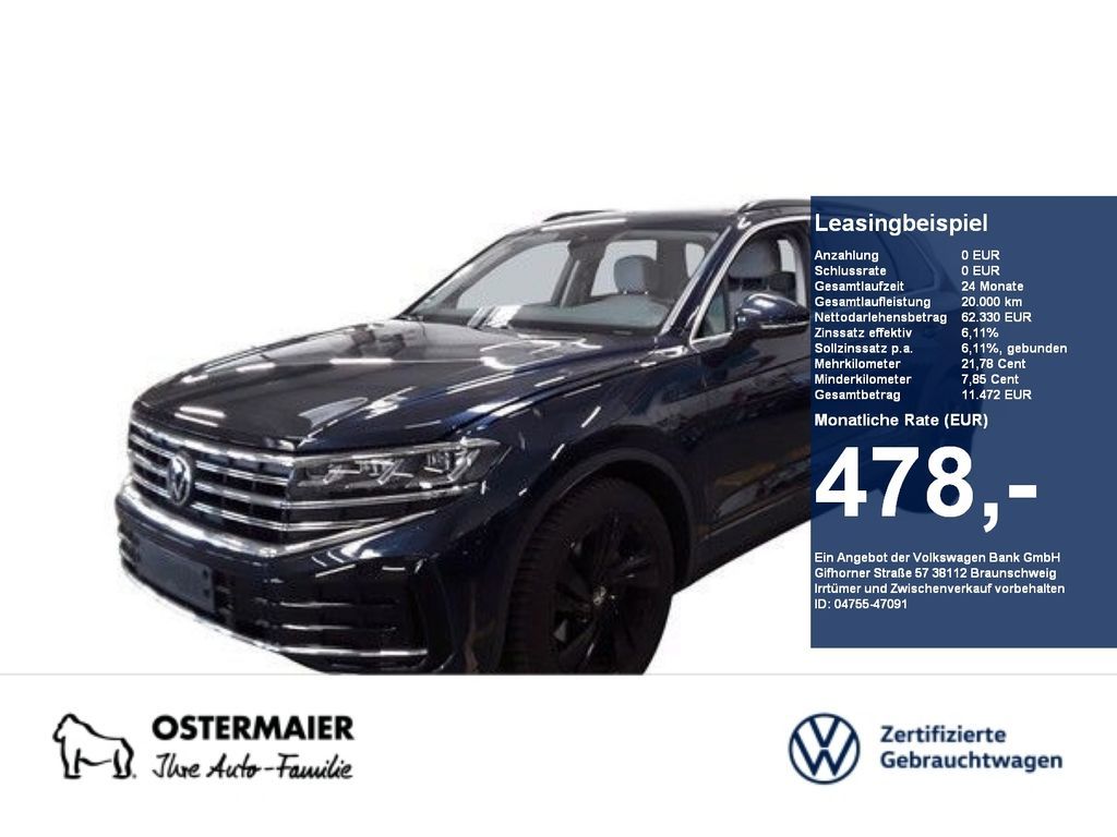 Volkswagen Touareg ELEGANCE 3.0TDI 286PS NP.110 STDHZG.PANO Leasing