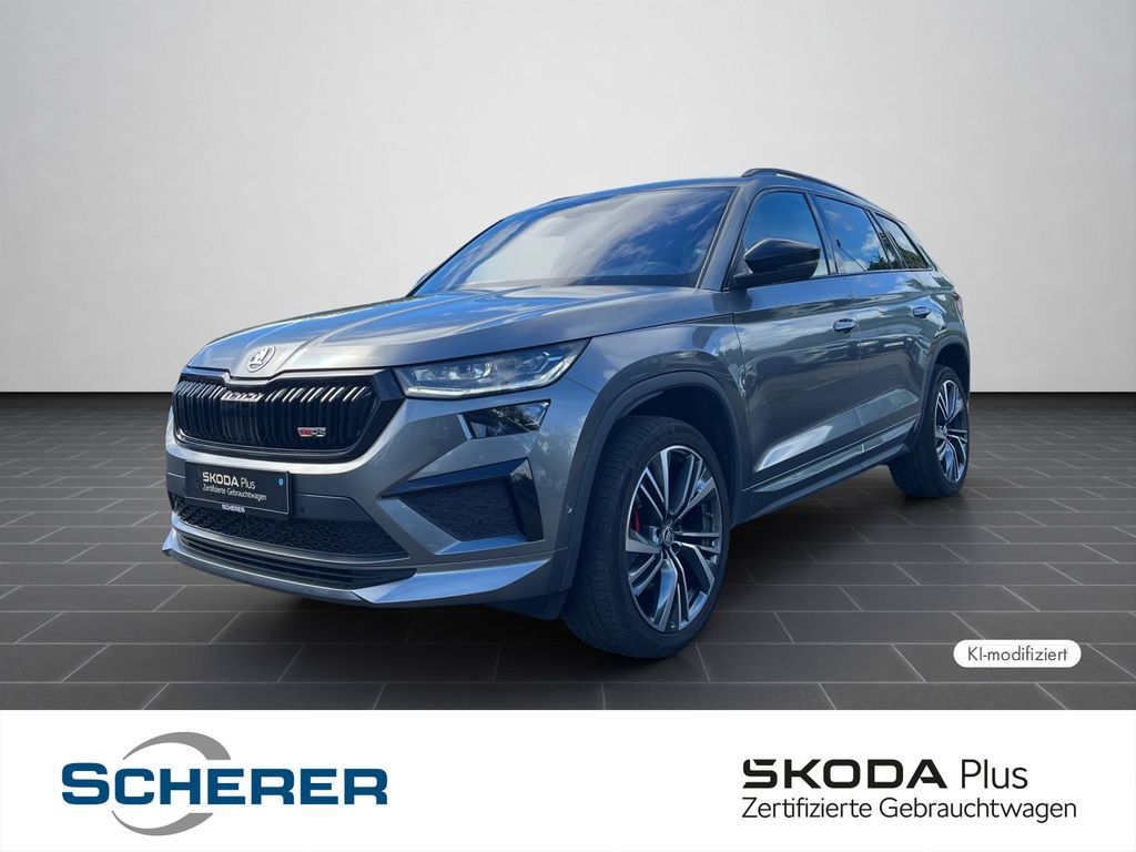 Skoda Kodiaq RS 2,0 TSI DSG 4x4 NAV PANO AHK KAMERA AC Leasing