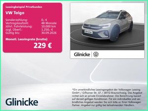 Volkswagen Taigo R-Line Automatik AHK Kamera Sitzheiz Klima