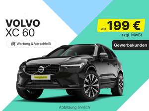 Volvo XC60 B5 AWD Plus Black Edition | Inkl. W+V | Gewerbe Leasing