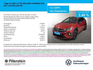 Volkswagen Taigo R-LINE 1.5 TSI DSG NAVI KAMERA SHZ ACC