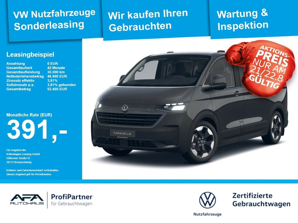 Volkswagen T7 e-Caravelle PanAmericana LED*AHK*Navi*RFK Leasing