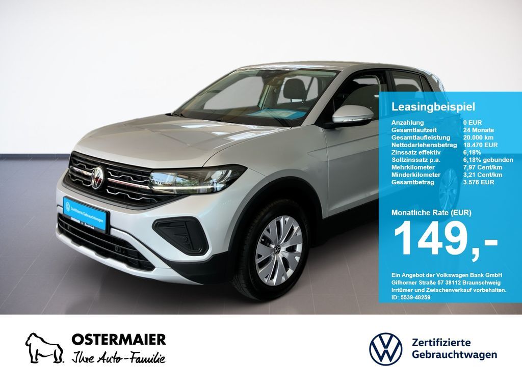 Volkswagen T-Cross 1.0TSI 95PS NP.27 APP-C.SHZG.5JG.KLIMA Leasing