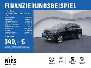 Volkswagen T-Cross Life 1.5 l TSI 110 kW DSG KEYLESS+TRAVEL