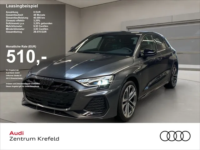 Audi A3 Sportback S line TFSI e 200 kW S tronic ACC