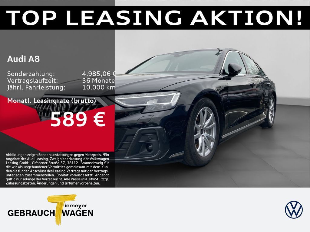 Audi A8 50 TDI Q MATRIX KAMERA LEDER LM18 Leasing