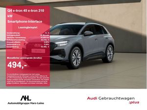 Audi Q4 e-tron 45 e-tron 210 kW Smartphone-Interface