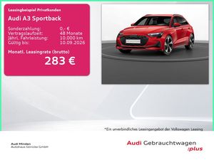 Audi A3 Sportback 2.0 TDI S line AHK LED LM 19" Navi