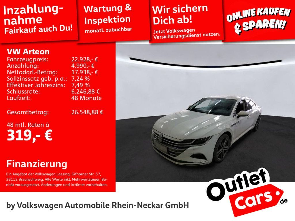 Volkswagen Arteon 2.0 TDI LED NAVI DSG Digitaltacho uvm Leasing