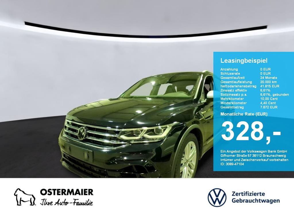 Volkswagen Tiguan R 2.0TSI 320PS DSG ACC.NAVI+VC.2xPDC.LED. Leasing