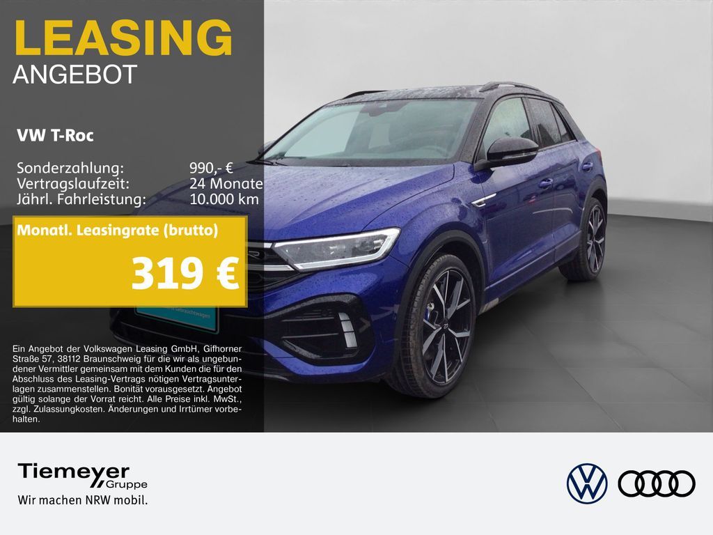Volkswagen T-Roc 4M R NP68 AKROPOVIC LEDER PANO LM19 Leasing