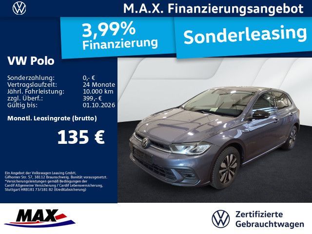 Volkswagen Polo 1.0 TSI LIFE GOAL DSG LED+KAMERA+AHK+ACC Leasing