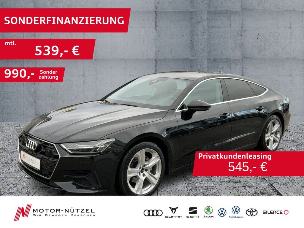 Audi A7 Sportback 40 TDI QU HD-MATRIX+NAVI+ACC+VC+19Z Leasing