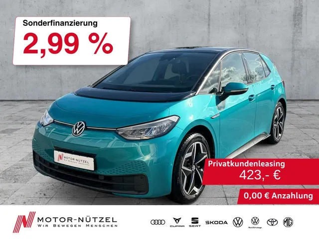 Volkswagen ID.3 150 kW Pro S LED+NAVI+APP+ACC+SHZ+RFK