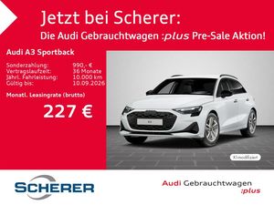 Audi A3 Sportback 30 TDI S line RFK Optikpaket schwar