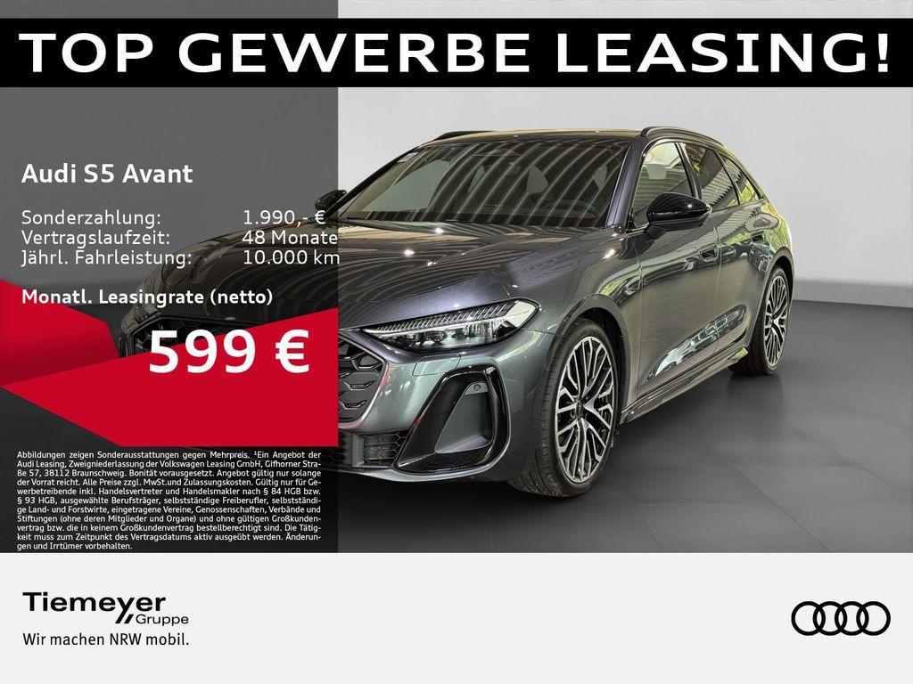 Audi S5 Avant TFSI Q MATRIX BuO MASSAGE STDHZ LM20 Leasing