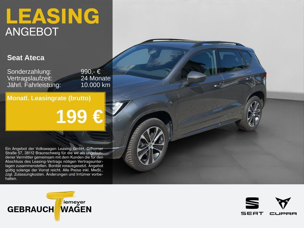 Seat Ateca 2.0 TDI DSG FR AHK NAVI+ KAMERA ACC Leasing
