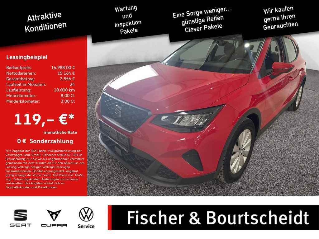 Seat Arona 1.0 TSI Style KLIMA PDC SHZ FACEL. LED Leasing