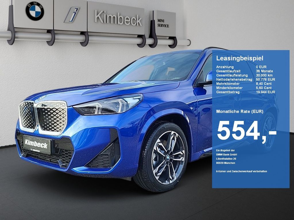 BMW iX1 xDrive30 M SPORT LED ACC AHK ParkAss KeyLess Leasing