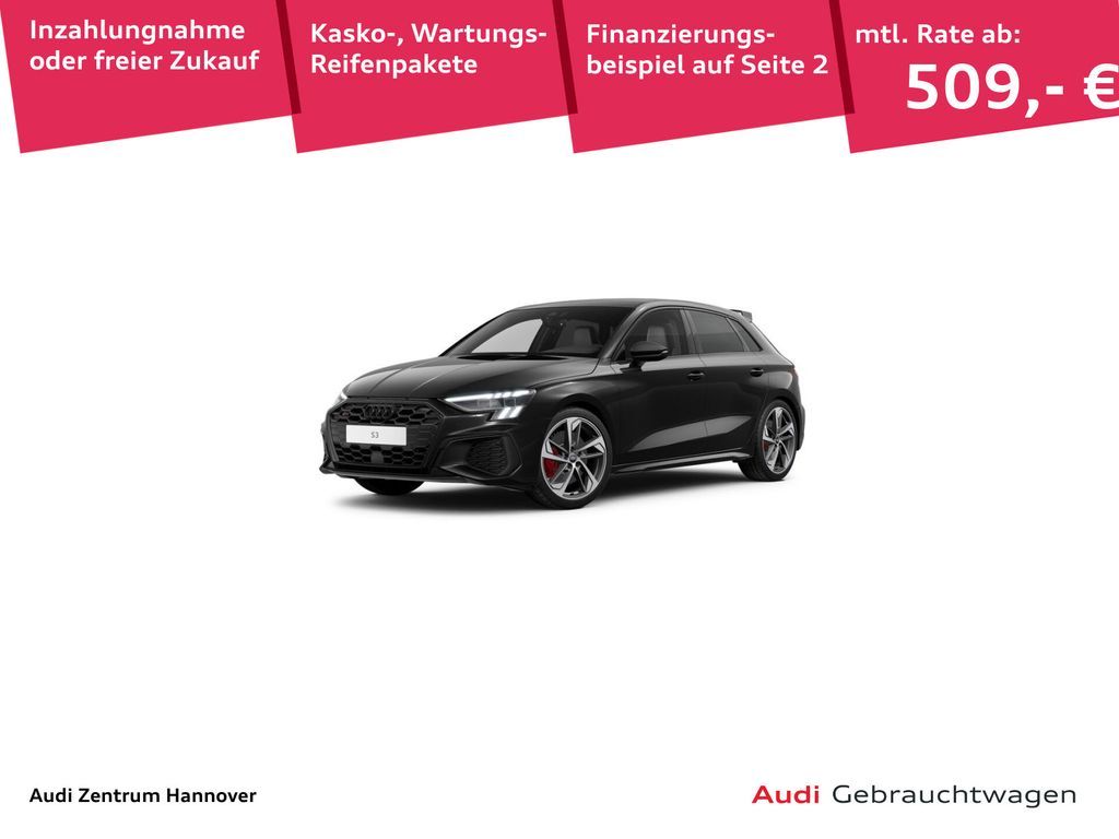 Audi S3 Sportback 2.0 TFSI quattro Matrix Pano B&O Na Leasing