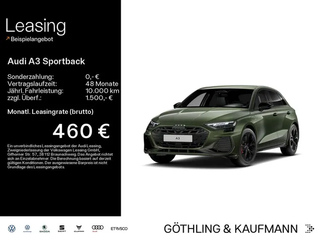 Audi A3 Sportback S line TFSI e 200 kW S tronic*SONOS