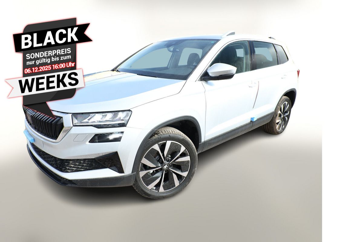 Skoda Karoq TSI 150 DSG Pano AHK NavC SideA Leder ACC Auto-Abo privat Auto-Abo