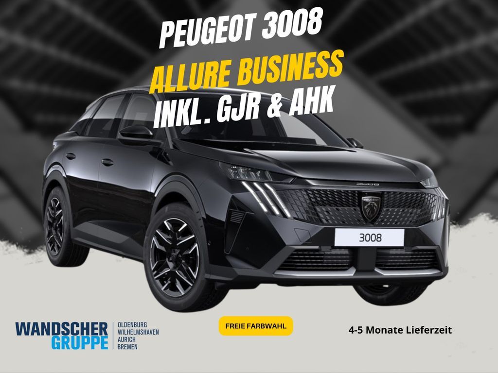 Peugeot 3008 Hybrid Allure Business inkl. GJR & AHK Leasing