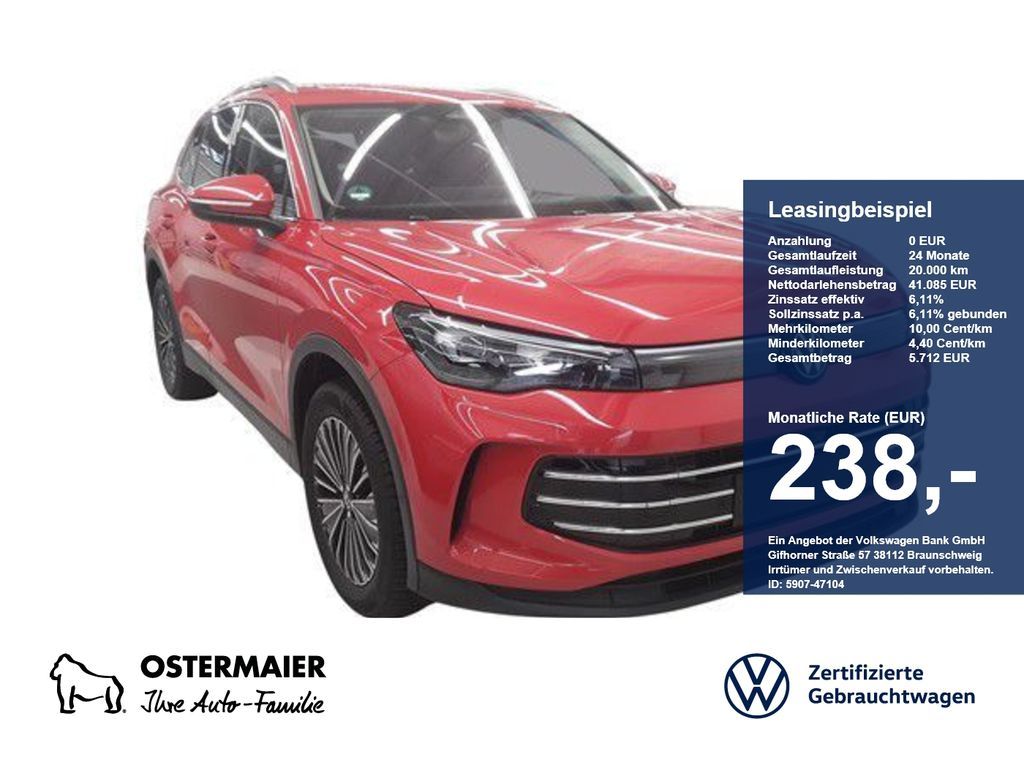 Volkswagen Tiguan ELEGANCE 2.0TDI 150PS DSG ACC.5J-G.STHZG. Leasing