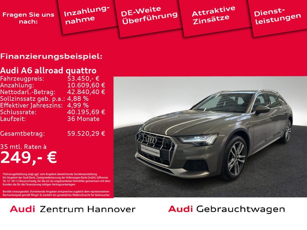 Audi A6 allroad quattro 3.0 TDI Matrix Head-Up Standh Leasing