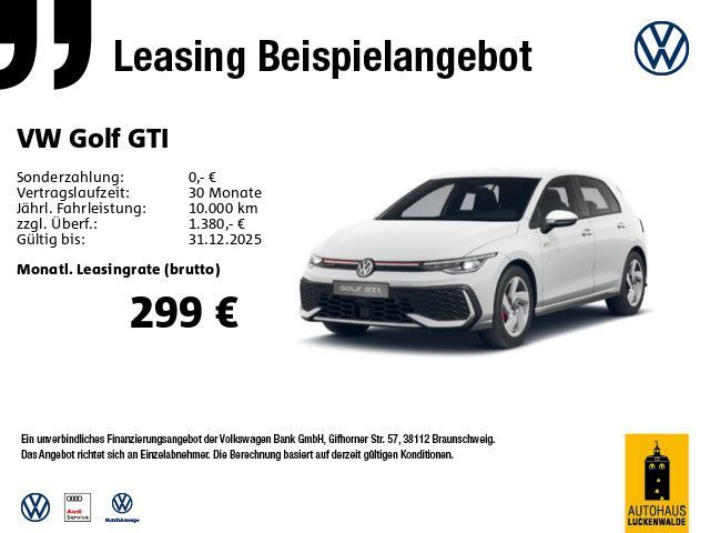 Volkswagen Golf GTI *ACC*App-Connect*R-Cam*LED* Leasing