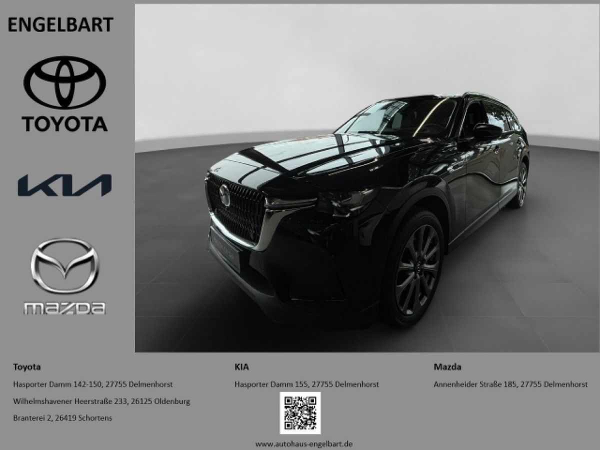 Mazda CX-80 Exclusive-Line AWD HUD Navi LED ACC El. Heckklappe Apple CarPlay Android Auto Leasing
