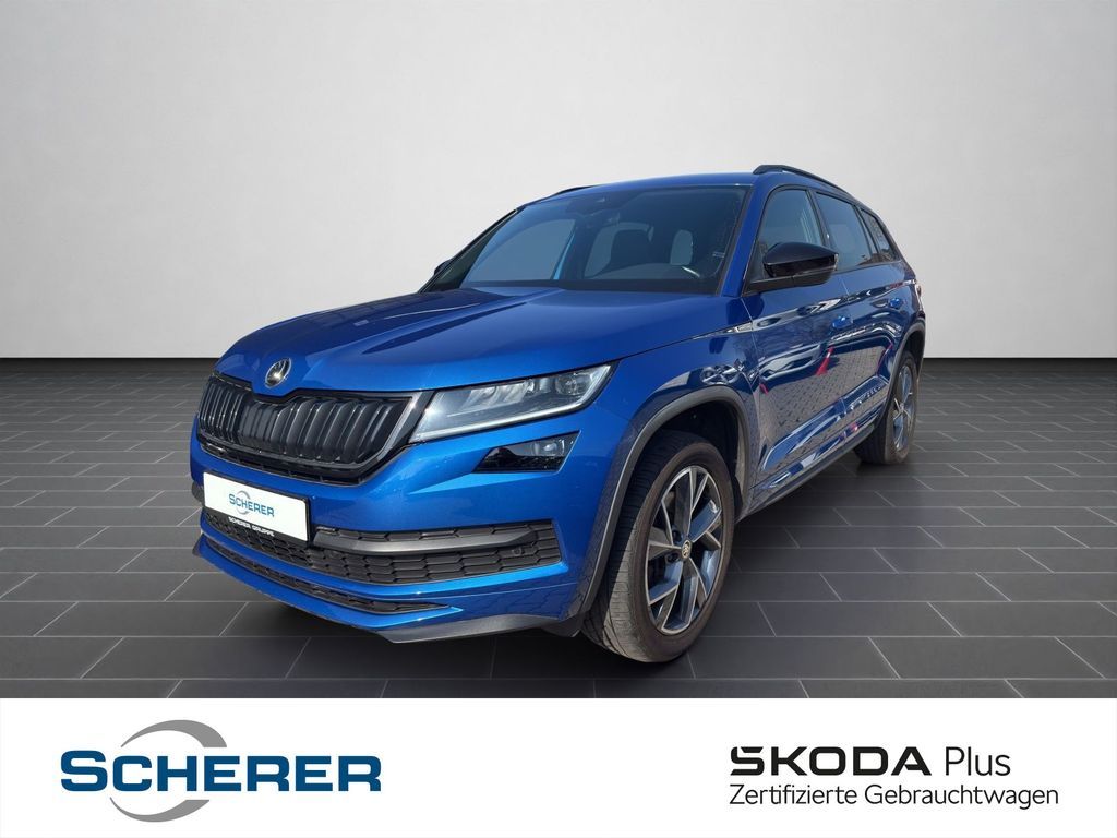 Skoda Kodiaq 2.0 TSI 4x4 Sportline LED KAMERA AHK ACC Leasing
