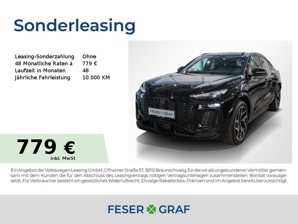 Audi Q6 Sportback e-tron qu. S line AHK Pano Tech pro Leasing