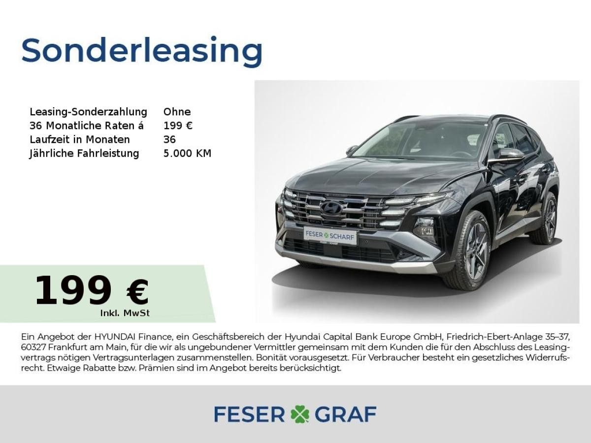 Hyundai TUCSON Tucson TREND NAVI CAM LED SHZ LHZ CARPLAY KLIMA Leasing