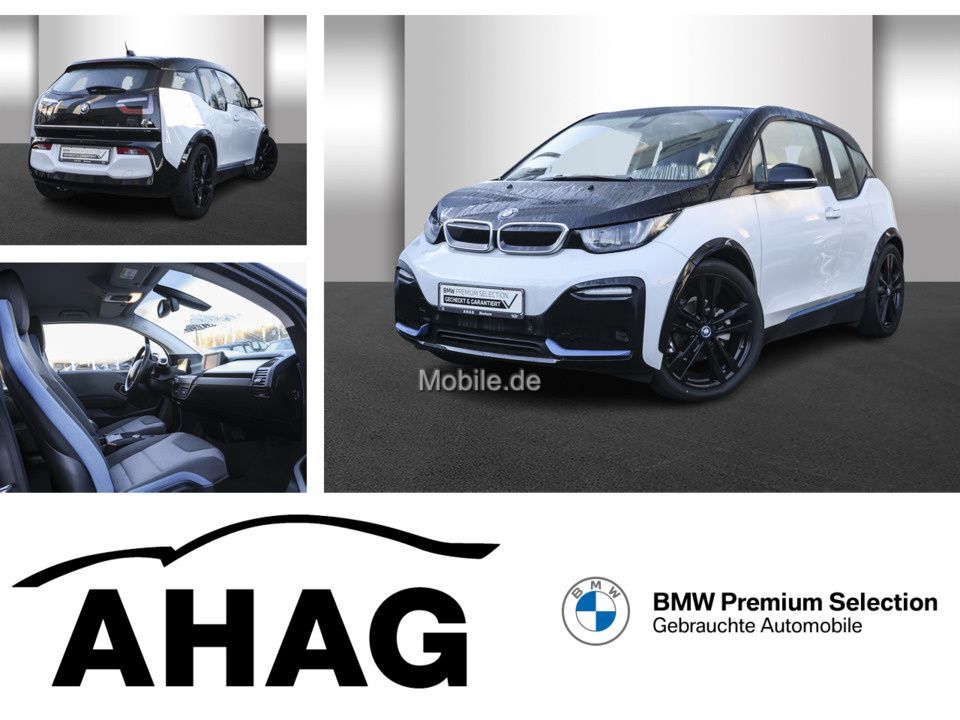 BMW i3s (120 Ah), 135kW Navi Business Klimaaut. PDC Leasing