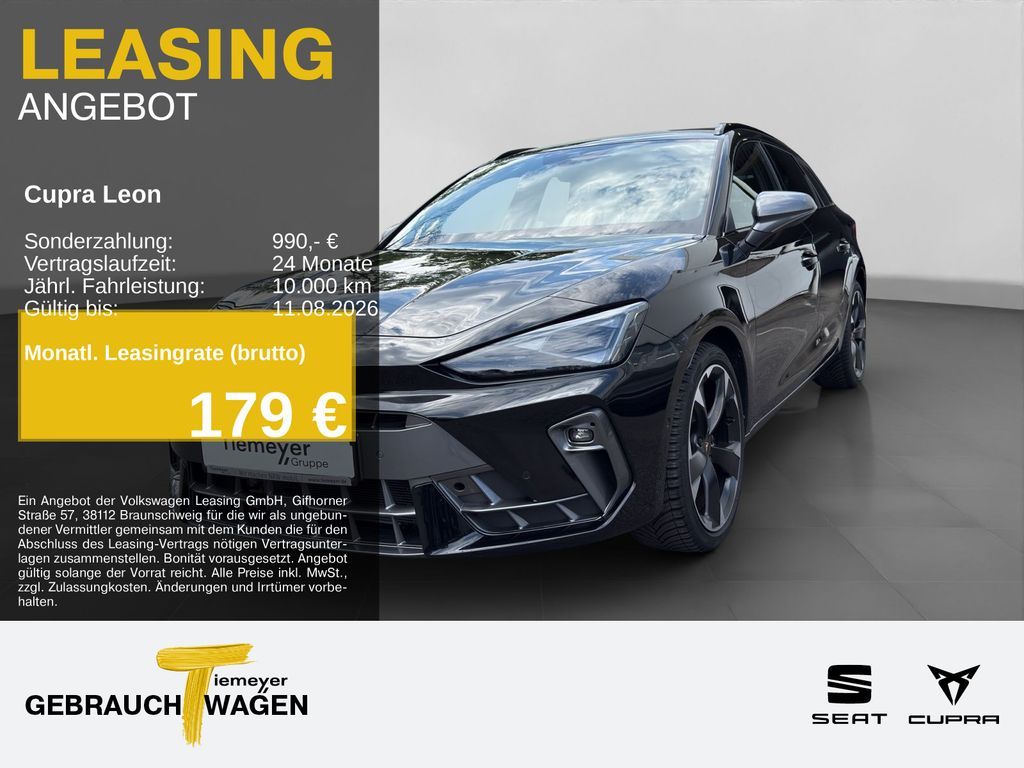 Cupra Leon Sportstourer 1.5 eTSI SIDE-ASSIST KAMERA NA Leasing