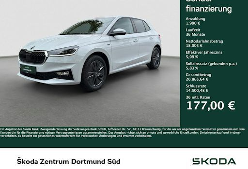 Skoda Fabia 1.0l TSI 70kW Tour 5dr Auto kaufen