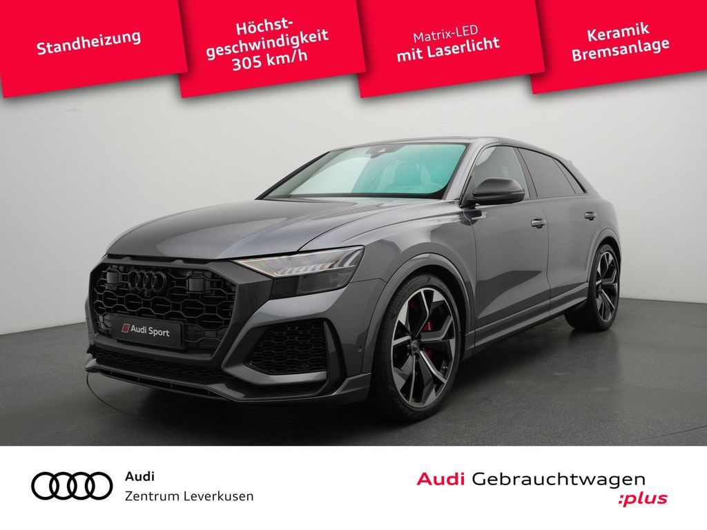 Audi RS Q8 NACHTSICHT LEDER SITZBELÜ MASSAGE MEMORY Leasing