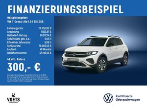 Volkswagen T-Cross Life 1.0 l TSI DSG KEYLESS+TRAVELASSIST